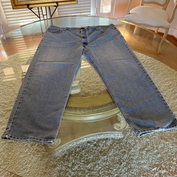 Levi’s 550 Denim Jeans Relaxed Fit Levis Light Blue Wash Size 46 x 30 - Picture 2 of 9